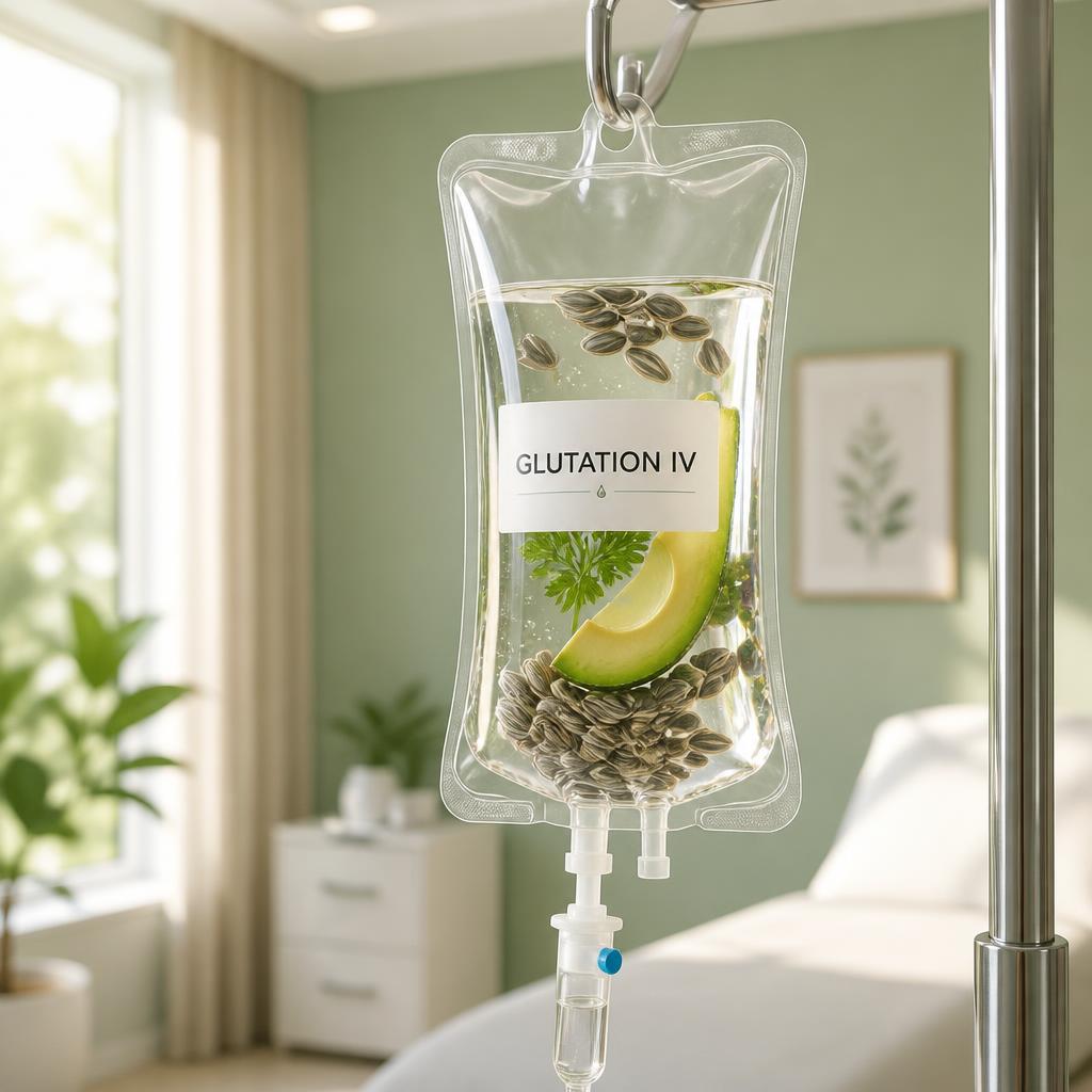 Glutation intravenöst – kroppens mästarantioxidant för avgiftning och hud